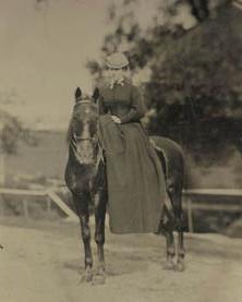 Marian Hooper Adams on Horseback
